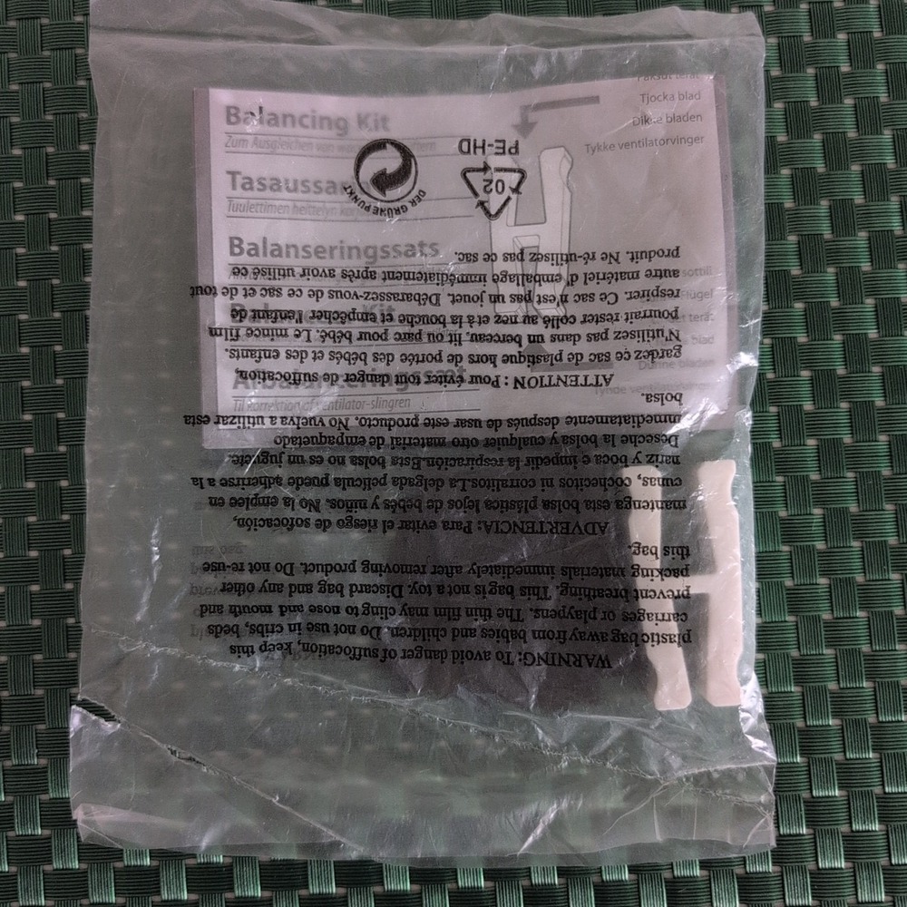 Hunter Ceiling Fan Balancing Kit Brand New In Sealed Package NIP